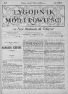 Tygodnik Mód i Powieści. Pismo ilustrowane dla kobiet z dodatkiem Ubiory i Roboty 1895 III, No 29