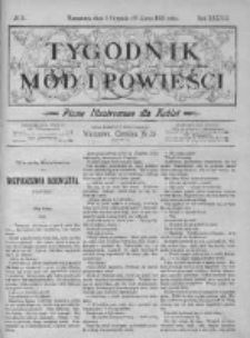 Tygodnik Mód i Powieści. Pismo ilustrowane dla kobiet z dodatkiem Ubiory i Roboty 1895 III, No 31