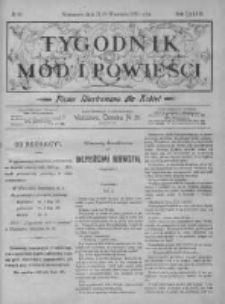 Tygodnik Mód i Powieści. Pismo ilustrowane dla kobiet z dodatkiem Ubiory i Roboty 1895 III, No 38