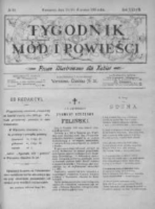 Tygodnik Mód i Powieści. Pismo ilustrowane dla kobiet z dodatkiem Ubiory i Roboty 1895 III, No 39