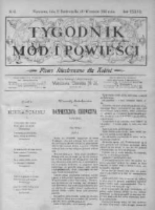 Tygodnik Mód i Powieści. Pismo ilustrowane dla kobiet z dodatkiem Ubiory i Roboty 1895 IV, No 41
