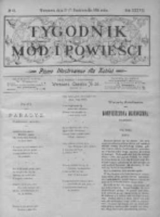 Tygodnik Mód i Powieści. Pismo ilustrowane dla kobiet z dodatkiem Ubiory i Roboty 1895 IV, No 42