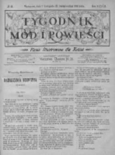 Tygodnik Mód i Powieści. Pismo ilustrowane dla kobiet z dodatkiem Ubiory i Roboty 1895 IV, No 44