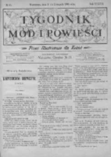 Tygodnik Mód i Powieści. Pismo ilustrowane dla kobiet z dodatkiem Ubiory i Roboty 1895 IV, No 46