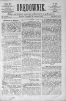 Orędownik: pismo poświęcone sprawom politycznym i spółecznym 1872 II, Nr 10