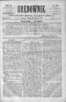 Orędownik: pismo poświęcone sprawom politycznym i spółecznym 1872 II, Nr 36