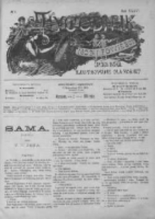 Tygodnik Mód i Powieści. Pismo ilustrowane dla kobiet z dodatkiem Ubiory i Roboty 1894 I, No 8