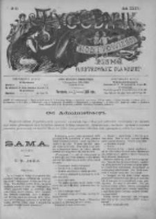 Tygodnik Mód i Powieści. Pismo ilustrowane dla kobiet z dodatkiem Ubiory i Roboty 1894 II, No 25