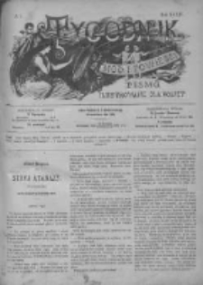 Tygodnik Mód i Powieści. Pismo ilustrowane dla kobiet z dodatkiem Ubiory i Roboty 1892 I, No 5