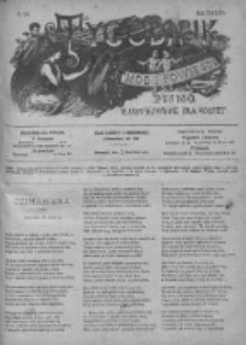 Tygodnik Mód i Powieści. Pismo ilustrowane dla kobiet z dodatkiem Ubiory i Roboty 1892 II, No 20