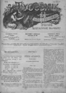 Tygodnik Mód i Powieści. Pismo ilustrowane dla kobiet z dodatkiem Ubiory i Roboty 1892 II, No 25