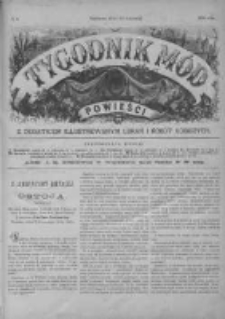 Tygodnik Mód i Powieści. Pismo ilustrowane dla kobiet z dodatkiem Ubiory i Roboty 1890 I, No 3