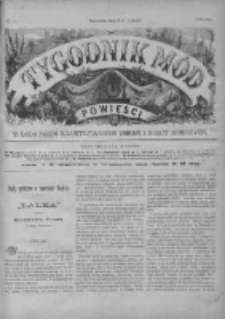 Tygodnik Mód i Powieści. Pismo ilustrowane dla kobiet z dodatkiem Ubiory i Roboty 1890 I, No 8