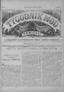 Tygodnik Mód i Powieści. Pismo ilustrowane dla kobiet z dodatkiem Ubiory i Roboty 1890 I, No 10