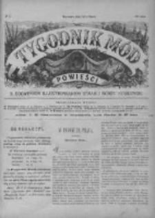 Tygodnik Mód i Powieści. Pismo ilustrowane dla kobiet z dodatkiem Ubiory i Roboty 1890 I, No 11