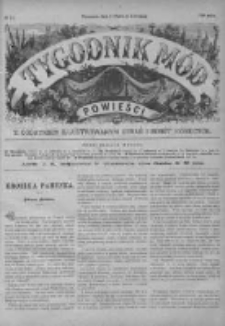 Tygodnik Mód i Powieści. Pismo ilustrowane dla kobiet z dodatkiem Ubiory i Roboty 1890 I, No 14