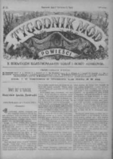 Tygodnik Mód i Powieści. Pismo ilustrowane dla kobiet z dodatkiem Ubiory i Roboty 1890 II, No 18