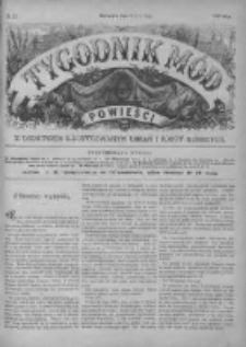 Tygodnik Mód i Powieści. Pismo ilustrowane dla kobiet z dodatkiem Ubiory i Roboty 1890 II, No 21