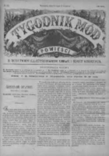 Tygodnik Mód i Powieści. Pismo ilustrowane dla kobiet z dodatkiem Ubiory i Roboty 1890 III, No 32