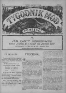 Tygodnik Mód i Powieści. Pismo ilustrowane dla kobiet z dodatkiem Ubiory i Roboty 1890 III, No 38