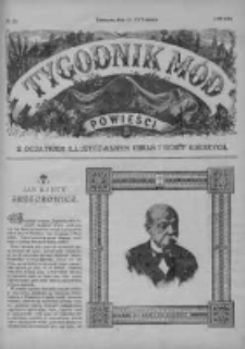 Tygodnik Mód i Powieści. Pismo ilustrowane dla kobiet z dodatkiem Ubiory i Roboty 1890 III, No 39