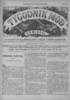Tygodnik Mód i Powieści. Pismo ilustrowane dla kobiet z dodatkiem Ubiory i Roboty 1890 III, No 40