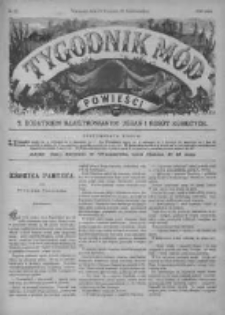 Tygodnik Mód i Powieści. Pismo ilustrowane dla kobiet z dodatkiem Ubiory i Roboty 1890 III, No 41