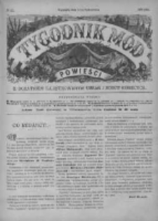 Tygodnik Mód i Powieści. Pismo ilustrowane dla kobiet z dodatkiem Ubiory i Roboty 1890 IV, No 42