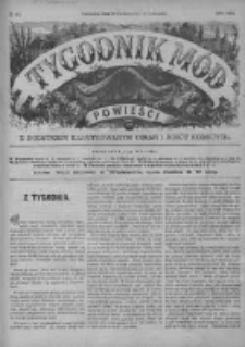 Tygodnik Mód i Powieści. Pismo ilustrowane dla kobiet z dodatkiem Ubiory i Roboty 1890 IV, No 44