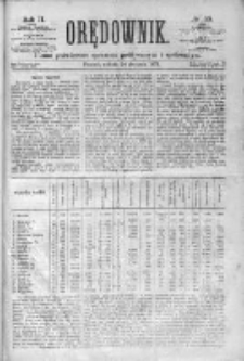 Orędownik: pismo poświęcone sprawom politycznym i spółecznym 1872 III, Nr 60