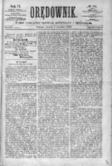 Orędownik: pismo poświęcone sprawom politycznym i spółecznym 1872 III, Nr 64