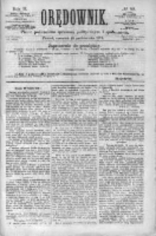 Orędownik: pismo poświęcone sprawom politycznym i spółecznym 1872 IV, Nr 80