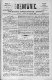 Orędownik: pismo poświęcone sprawom politycznym i spółecznym 1872 IV, Nr 98