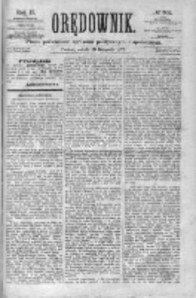 Orędownik: pismo poświęcone sprawom politycznym i spółecznym 1872 IV, Nr 102