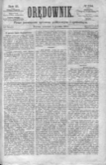 Orędownik: pismo poświęcone sprawom politycznym i spółecznym 1872 IV, Nr 104