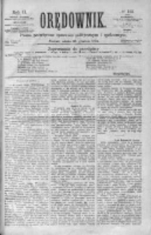 Orędownik: pismo poświęcone sprawom politycznym i spółecznym 1872 IV, Nr 113
