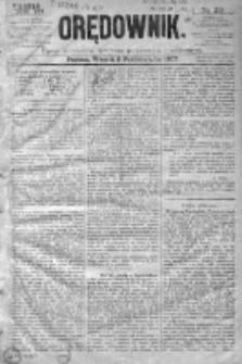 Orędownik: pismo poświęcone sprawom politycznym i spółecznym 1877 IV, Nr 119