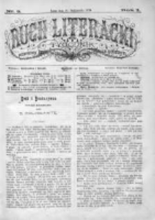 Ruch Literacki. Tygodnik poświęcony literaturze, sztukom pięknym, naukom i rzeczom społecznym 1874 IV, Nr 2