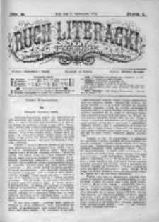 Ruch Literacki. Tygodnik poświęcony literaturze, sztukom pięknym, naukom i rzeczom społecznym 1874 IV, Nr 5