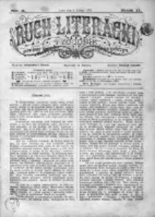 Ruch Literacki. Tygodnik poświęcony literaturze, sztukom pięknym, naukom i rzeczom społecznym 1875 I, Nr 6