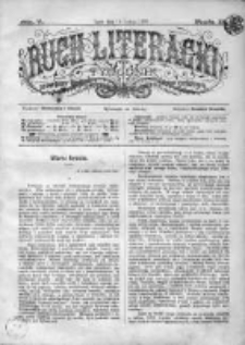 Ruch Literacki. Tygodnik poświęcony literaturze, sztukom pięknym, naukom i rzeczom społecznym 1875 I, Nr 7