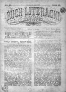 Ruch Literacki. Tygodnik poświęcony literaturze, sztukom pięknym, naukom i rzeczom społecznym 1875 III, Nr 31