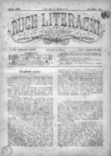 Ruch Literacki. Tygodnik poświęcony literaturze, sztukom pięknym, naukom i rzeczom społecznym 1875 III, Nr 33