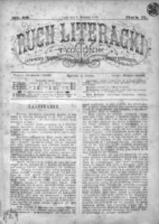 Ruch Literacki. Tygodnik poświęcony literaturze, sztukom pięknym, naukom i rzeczom społecznym 1875 III, Nr 36
