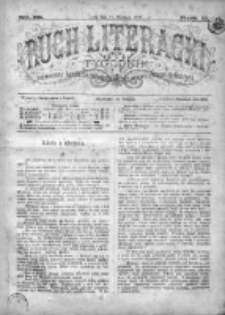 Ruch Literacki. Tygodnik poświęcony literaturze, sztukom pięknym, naukom i rzeczom społecznym 1875 III, Nr 38