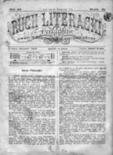 Ruch Literacki. Tygodnik poświęcony literaturze, sztukom pięknym, naukom i rzeczom społecznym 1875 IV, Nr 43