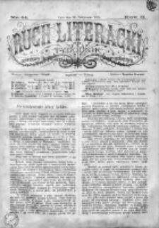 Ruch Literacki. Tygodnik poświęcony literaturze, sztukom pięknym, naukom i rzeczom społecznym 1875 IV, Nr 44