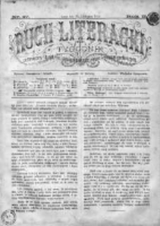 Ruch Literacki. Tygodnik poświęcony literaturze, sztukom pięknym, naukom i rzeczom społecznym 1875 IV, Nr 47