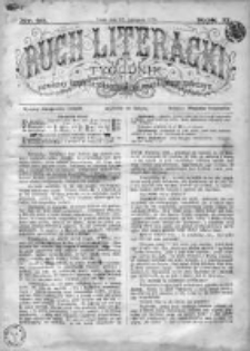 Ruch Literacki. Tygodnik poświęcony literaturze, sztukom pięknym, naukom i rzeczom społecznym 1875 IV, Nr 48