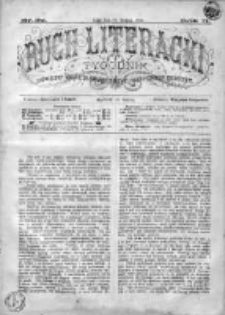 Ruch Literacki. Tygodnik poświęcony literaturze, sztukom pięknym, naukom i rzeczom społecznym 1875 IV, Nr 50